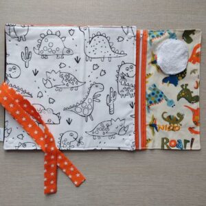 tovaglietta da colorare dinosauri