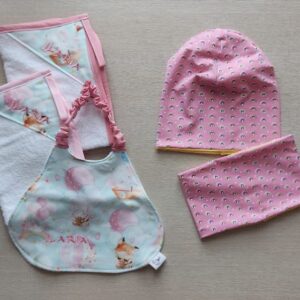 set asilo animaletti mongolfiera