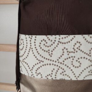 zaino trasformabile pois marrone