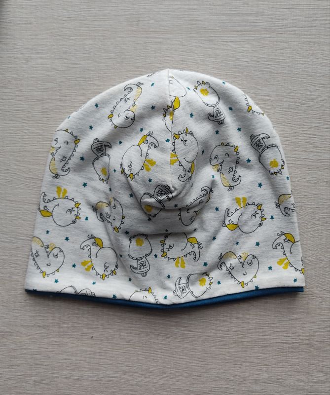 Berrettino Draghetti interno ottanio 1-2 anni