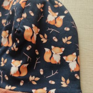 Berrettino Invernale Volpine interno marsala 3-6 anni