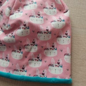 Berrettino Pile Conigliette 3-6 mesi