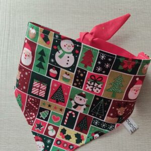 Bandana per cani Natale Patchwork