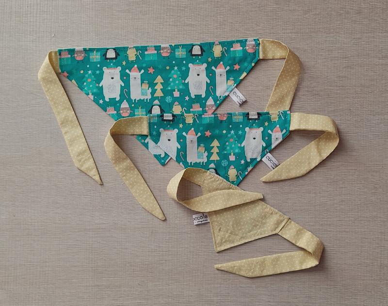 Bandana per cani Alpaca&Orsetti - immagine 2