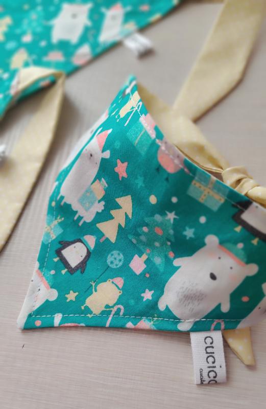 Bandana per cani Alpaca&Orsetti - immagine 4