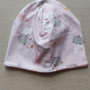 Berrettino Orsette interno rosa 1-2 anni