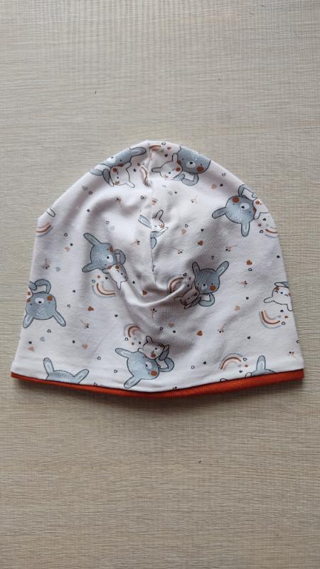 Berrettino Mamma Coniglietta interno ruggine 1-2 anni