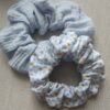 Coppia di Scrunchies Stelline&Mussola