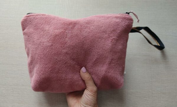 Pochette in Bamboo morbido rosa - immagine 5