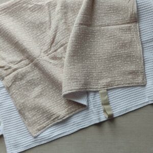 Telo Estivo foglioline beige