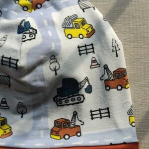 Berrettino Jersey Magico Macchinine interno ruggine 1-2 anni