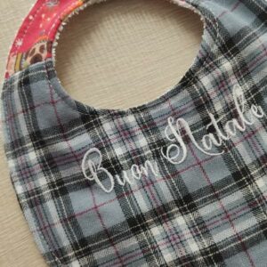 Bavaglino Natalizio Tartan Cagnolini