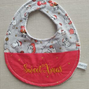 Bavaglino Natalizio Gattini Sweet Xmas