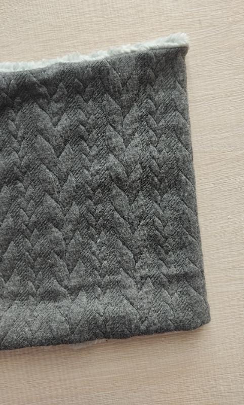 Scaldacollo knit Grigio interno acqua - immagine 3