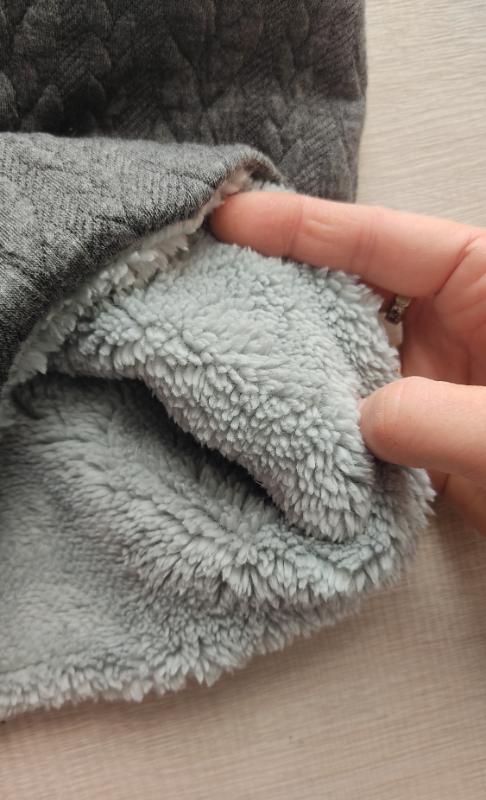 Scaldacollo knit Grigio interno acqua - immagine 2