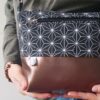 Borsa Tracolla Geometric nero - immagine 5
