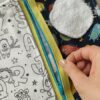 Tovaglietta da colorare e lavagna Mostriciattoli - immagine 5
