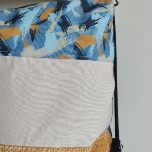 Zaino trasformabile Pennellate multicolor