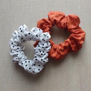 Coppia di Scrunchies Pois