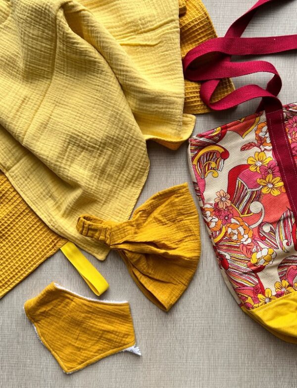 Borsa mare Fiori Colorati - immagine 4