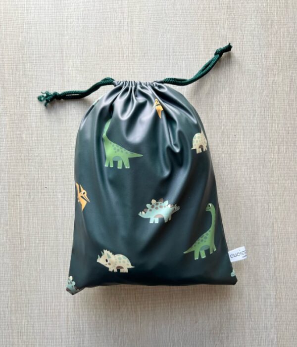 Minibag Dinosauri Multiuso Idrorepellente