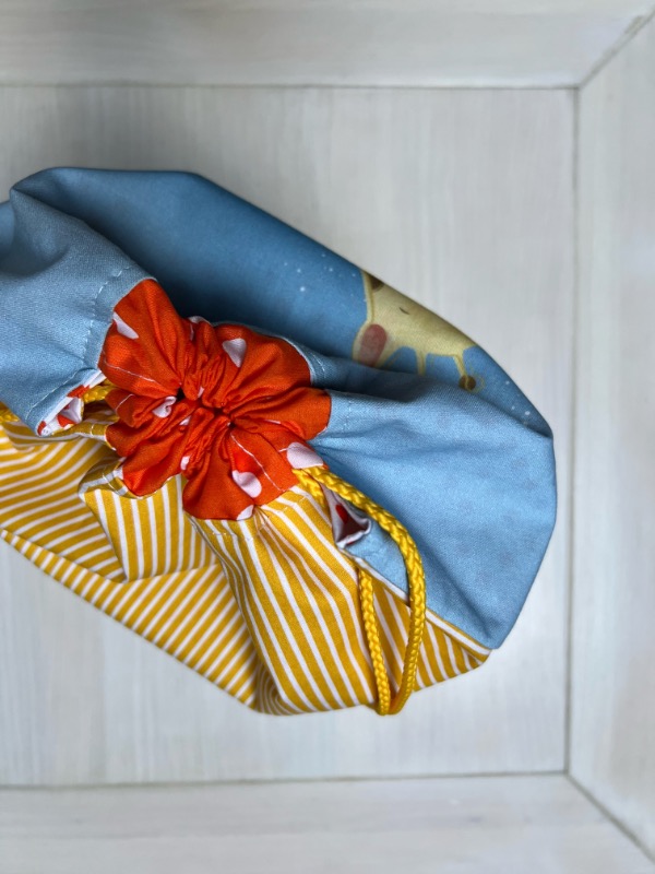 Sacchetta Zainetto Giraffa arcobaleno - immagine 2