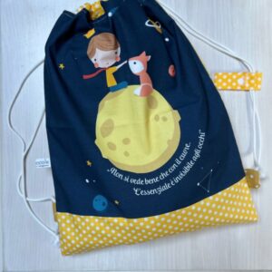 Sacchetta Zainetto Piccolo Principe