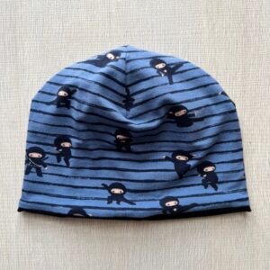 Berrettino Ninja interno nero 3-6 anni
