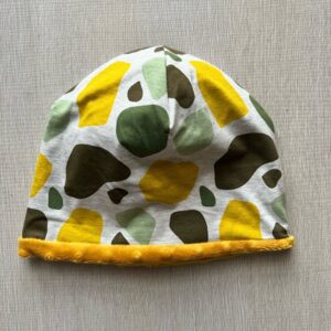 Berrettino Invernale Stones senape salvia 7-10 anni