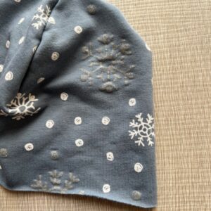 Berrettino Felpato Fiocchi di neve 3-6 mesi