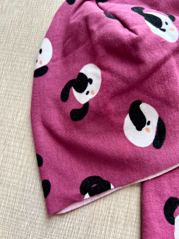 Berrettino e Scaldacollo Felpato Cagnolini 1-2 anni - immagine 3