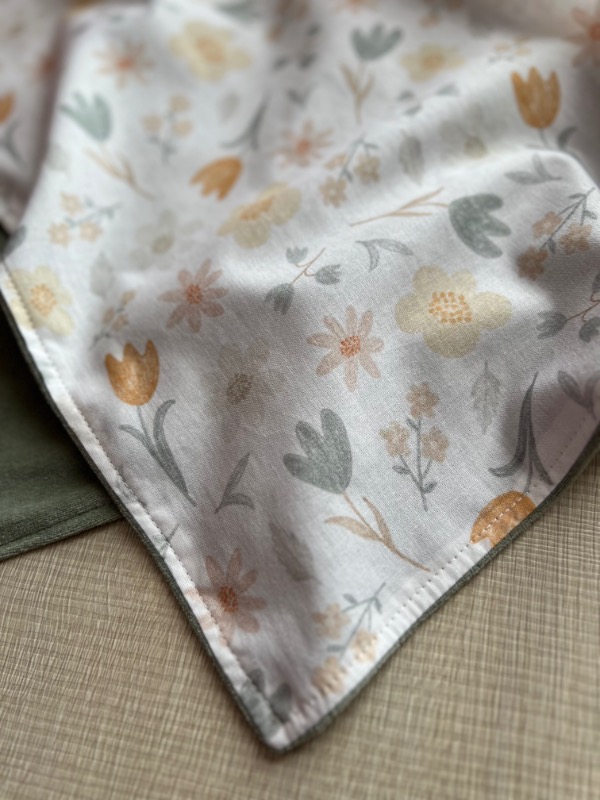 Copertina in ciniglia Fiori di campo - immagine 4