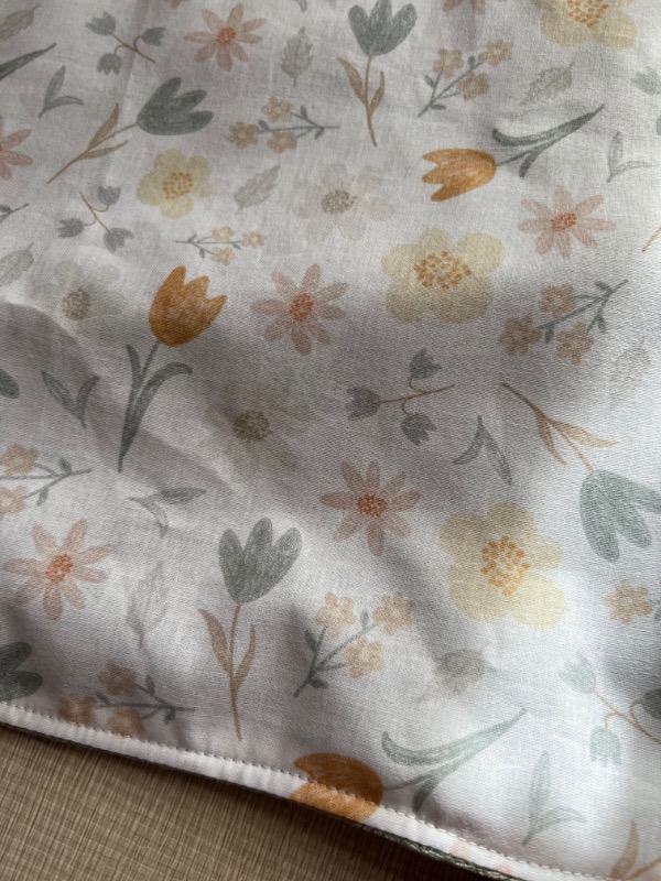 Copertina in ciniglia Fiori di campo - immagine 3