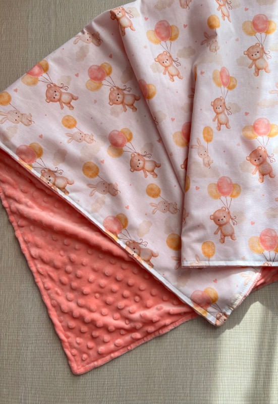 Copertina in pile Orsetti & Coniglietti