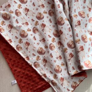 Copertina in pile Sweet Tea Time