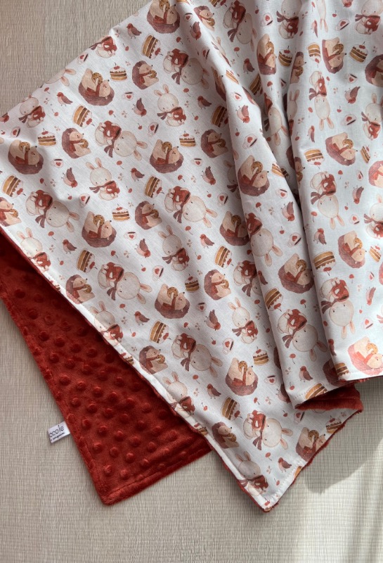 Copertina in pile Sweet Tea Time