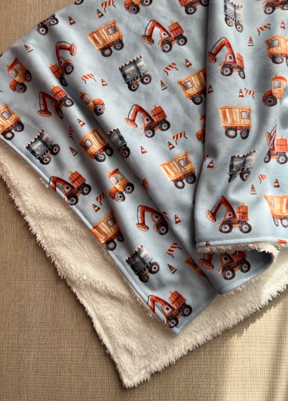 Copertina doppio pile Mezzi da Lavoro