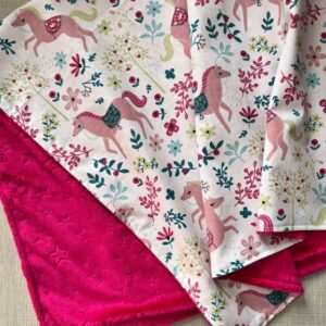 Copertina in pile Cavalli