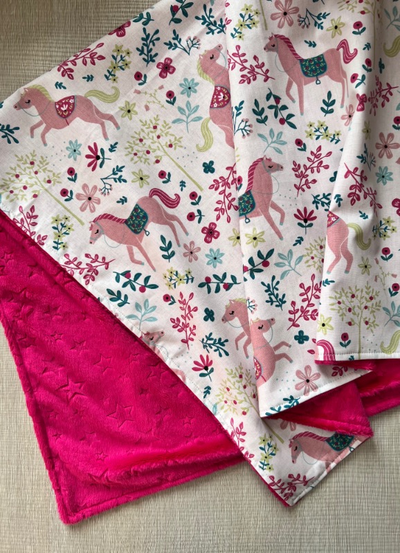 Copertina in pile Cavalli