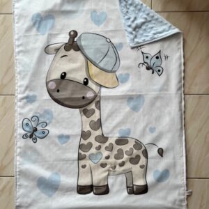 Copertina in pile Giraffino