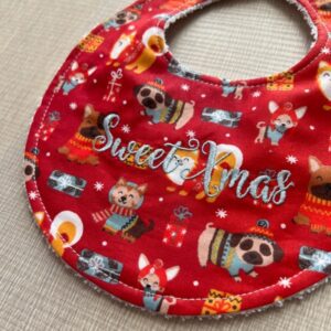 Bavaglino Natalizio Cagnolini Sweet Xmas