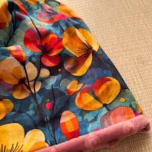 Berrettino Pile Papaveri 7-10 anni