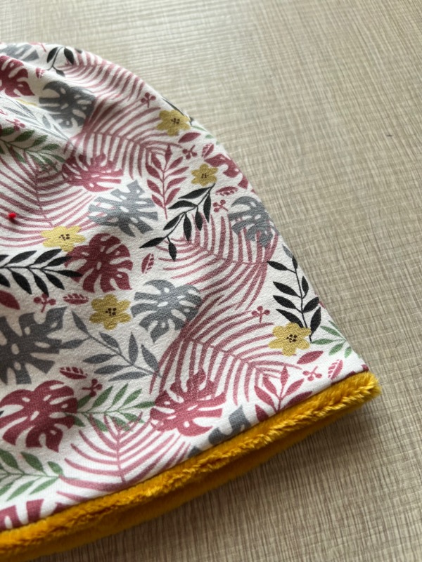 Berrettino pile Foglie colorate 3-6 anni