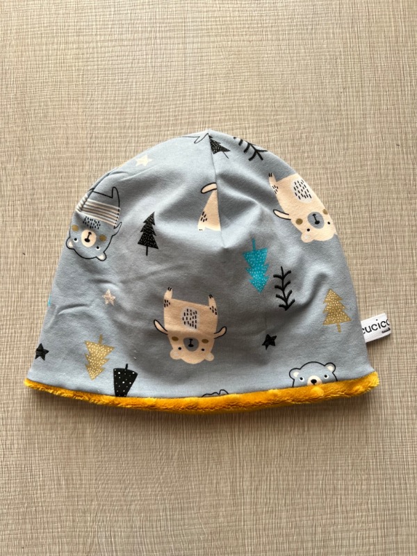 Berrettino pile Orsetti nel bosco 3-6 anni