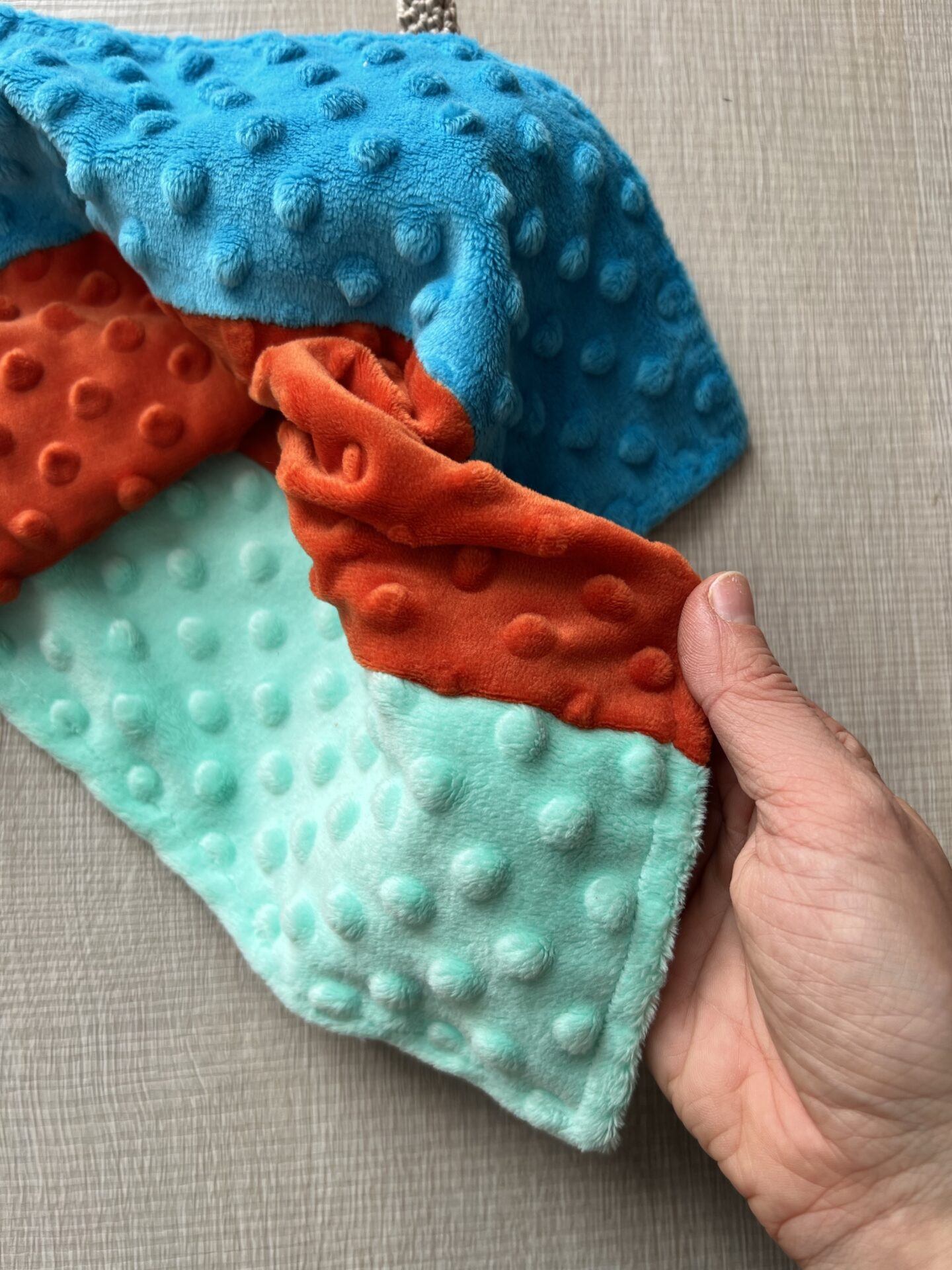 Doudou Draghetto per Neonato Personalizzato in Cotone – Compagno per la Nanna Fatto a Mano - immagine 6