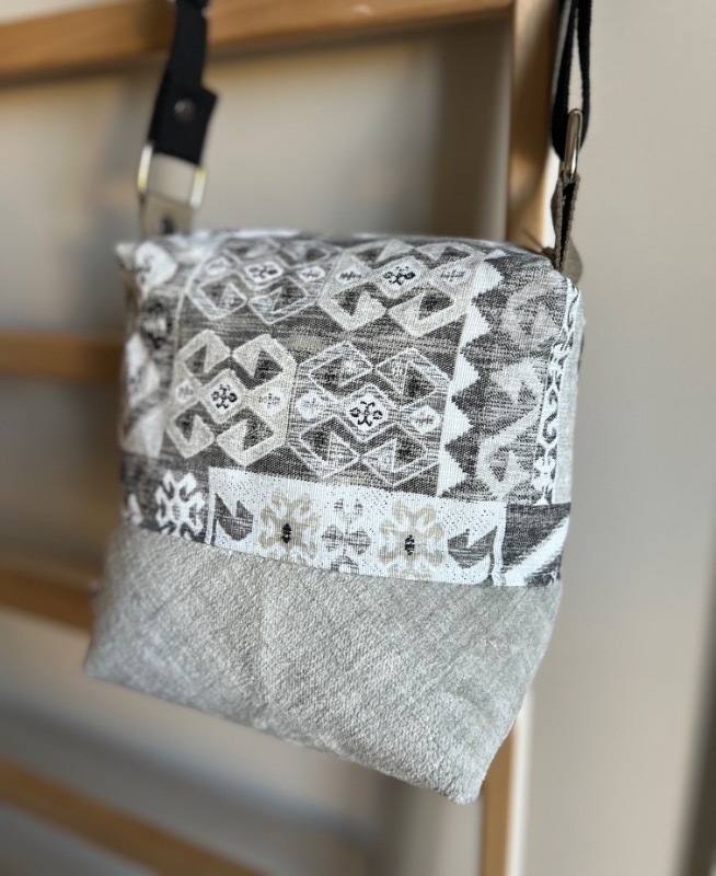 Borsa Tracolla Geometric Dance