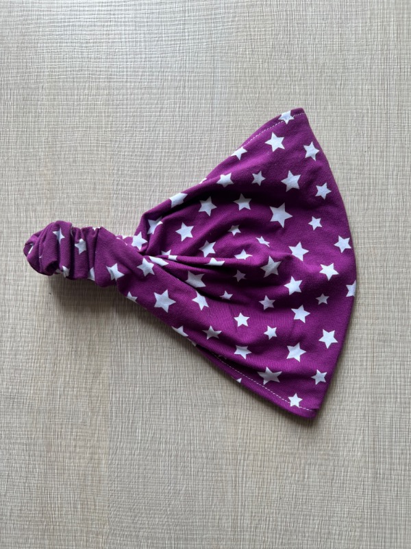 Bandana Estiva Stelle viola